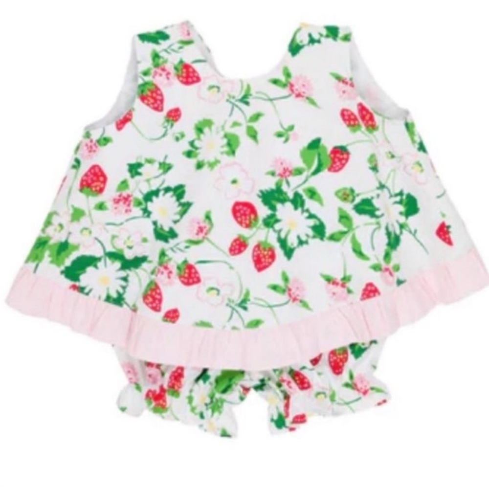 RARE Beaufort Bonnet TBBC Greenwich Garden Susy Swing Matching Set HTF Girls 2T